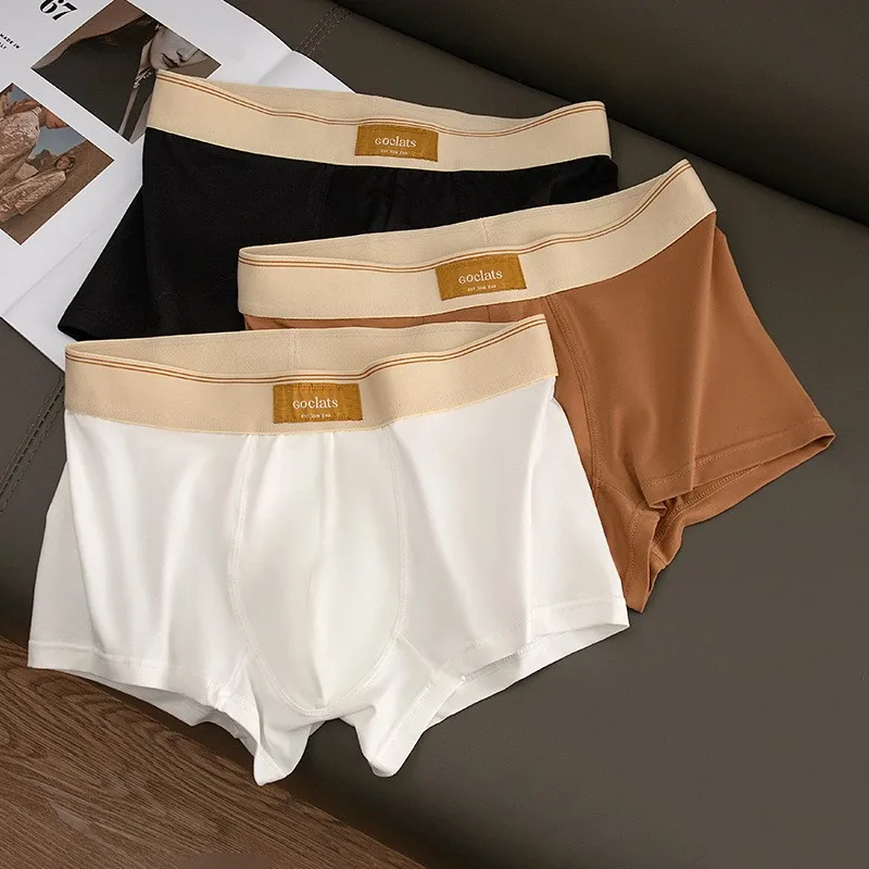 Epligg Men\'s Underwear Fashion Underwear High Stretch Boxer Shorts Breathable Soft Men\'s Shorts Comfortable Plus SizeL-4XL