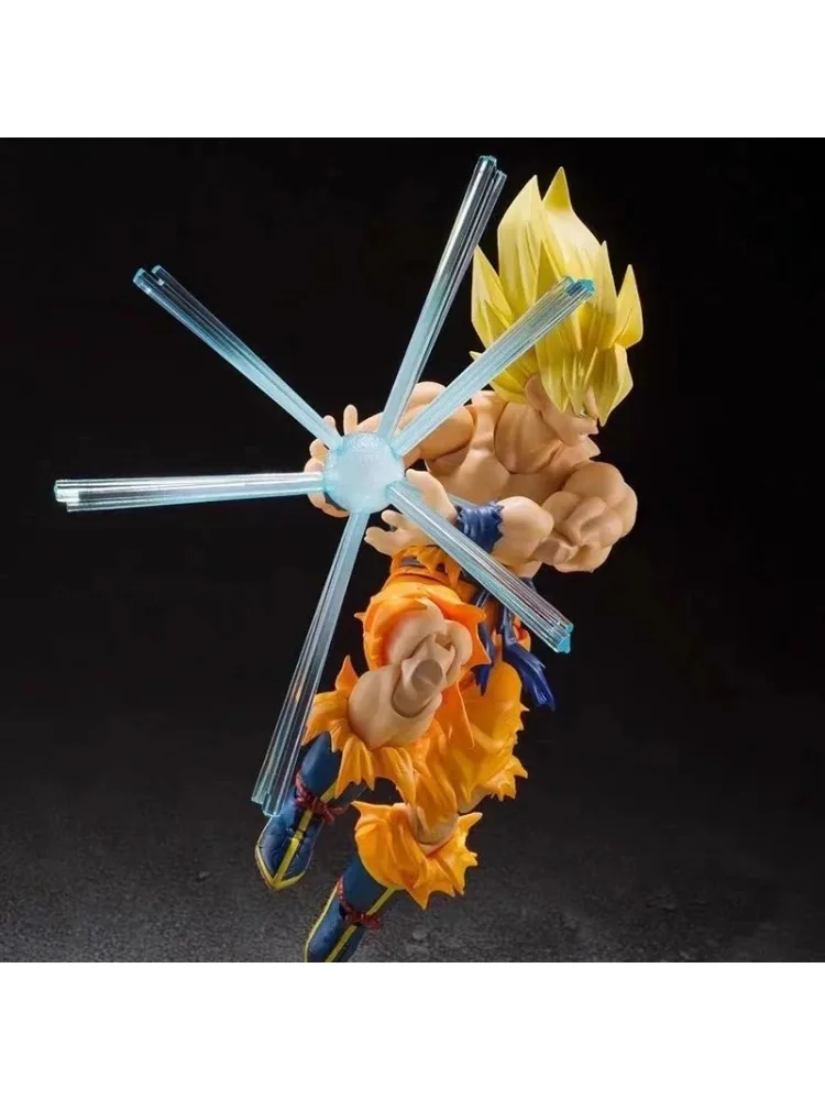 17cm Dragon Ball Super SHF Saiyan Mobile Battle Loss Trzecia Generacja Figurka Model Ozdoba Kolekcja Prezent — 2