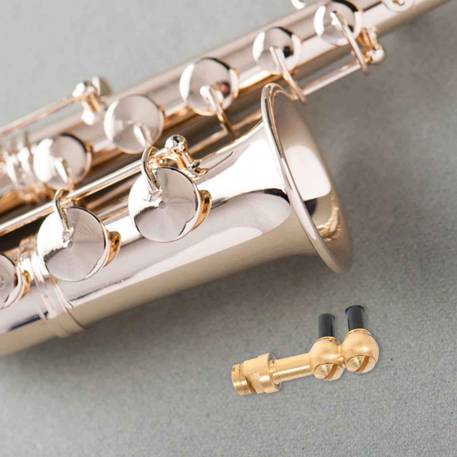 

Saxophone Neck Interface Adjustment Rod and Screw Set for Straight Small Curved Neck Sopranos Professional Grade Repair Tool