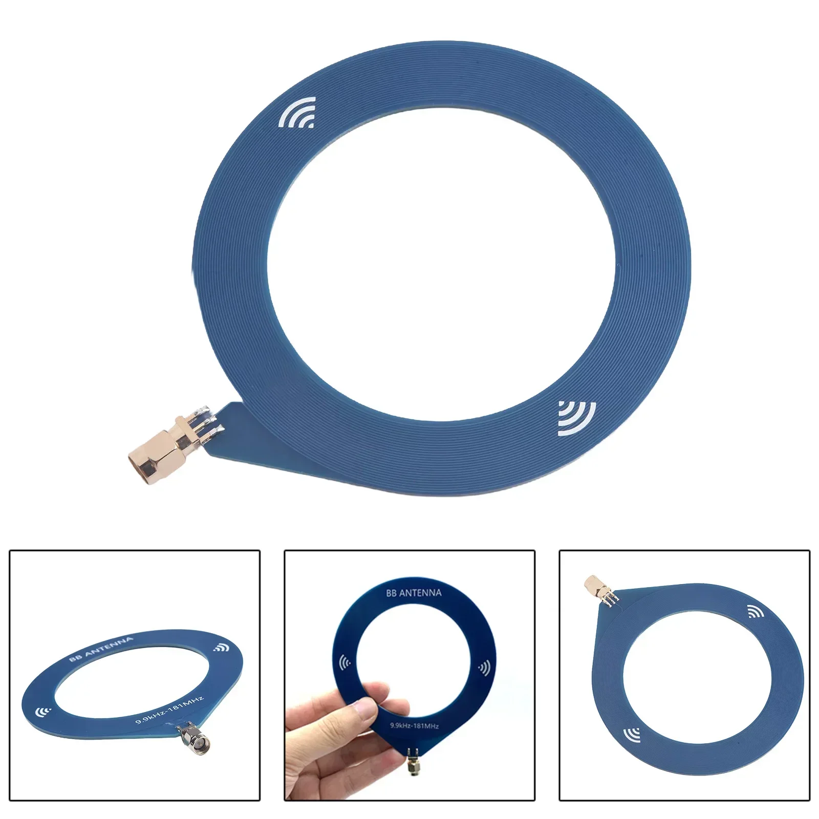 Imagem -04 - Rádio Doméstico Circular com Interface Sma Recepção de Freqüência Ampla Recepção Direcional 99 Khz181mhz Materiais Premium