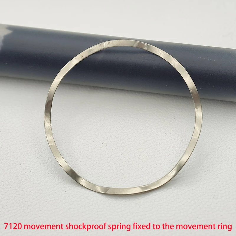 1/2/5PCS 7120 Movement Shockproof Spring Fixed Machine Ring Metal Fits For 7120 Movement For Watchmaker Watch Replace Parts