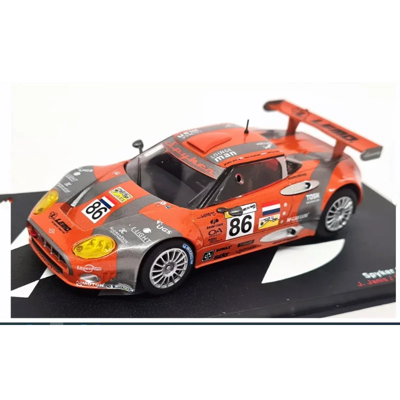 

Литой под давлением Altaya масштаб 1:43 Spyker C8 GT2-R Le Man Racing модель автомобиля из сплава Коллекционная игрушка в подарок сувенир дисплей орнамент