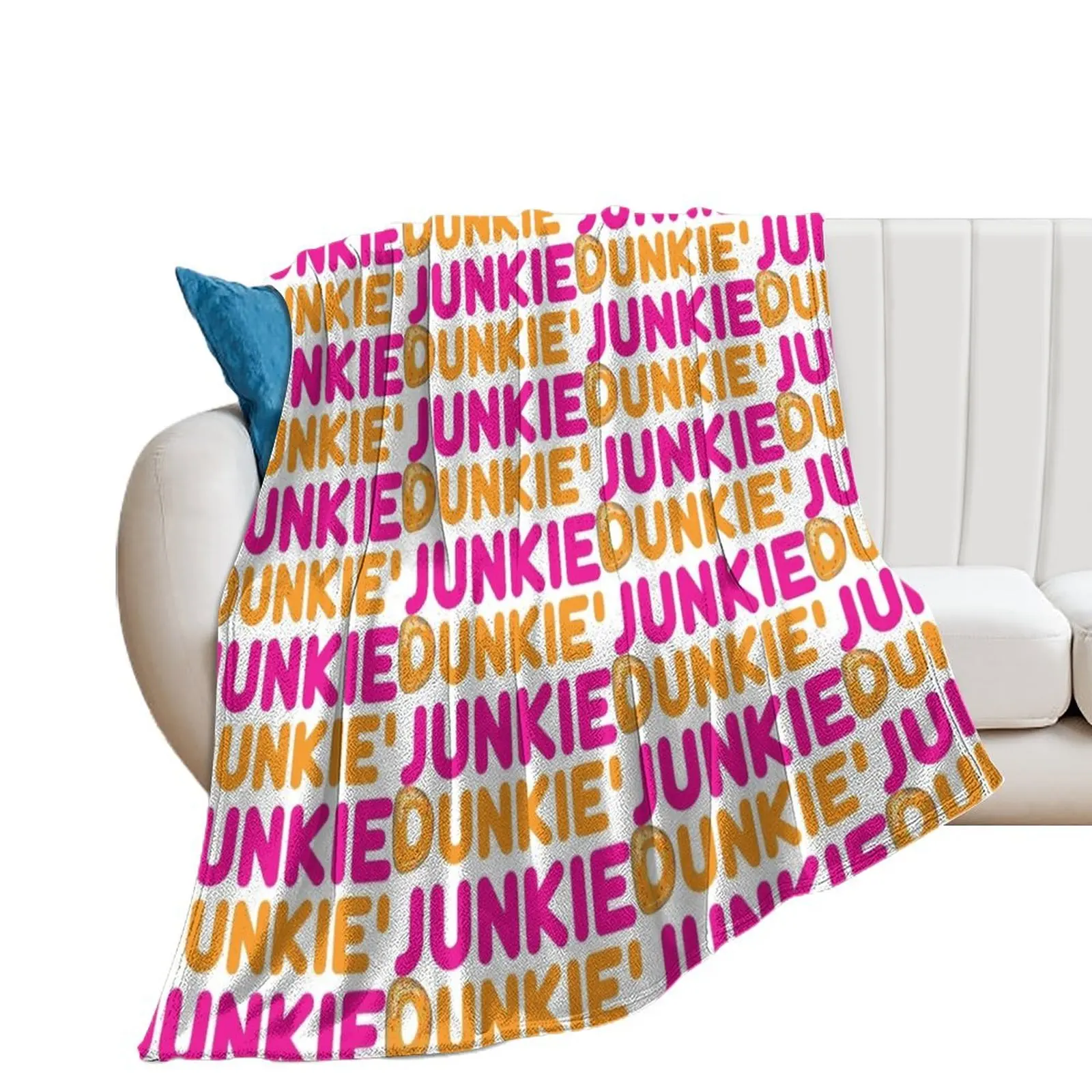 

Dunkie Junkie Throw Blanket decorative Furry Sofa Throw Blankets