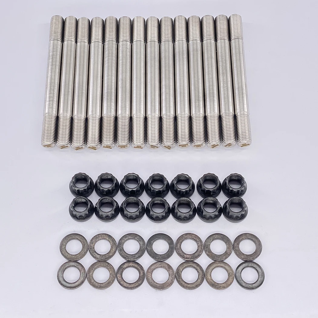 TLF Adracing 625 Kits de pinos de cabeça de cilindro para 1993-1998 3.0L 2JZ 2JZGE 2JZ-GE 2JZ-GTE Pregos de cabeça 203-4205