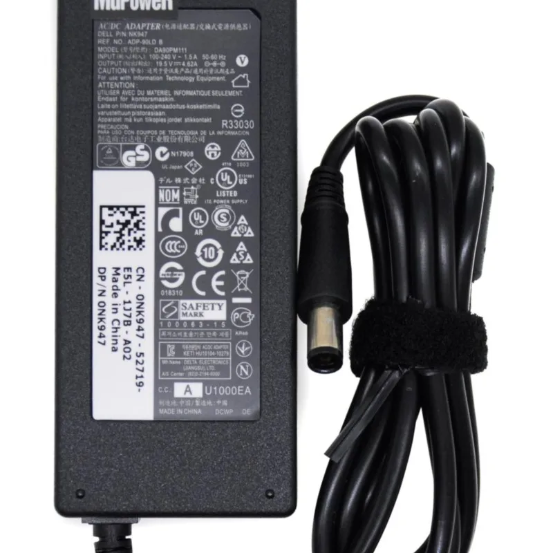 Genuine DA90PM111 19.5V 4.62A 90W For DELL LA90PS1-00 M1012 M4040 M411R M421R M431R laptop supply AC adapter charger