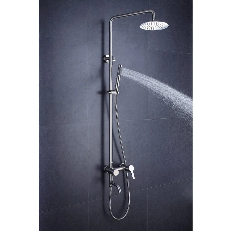 

Stainless steel shower shower set, bathroom faucet,
