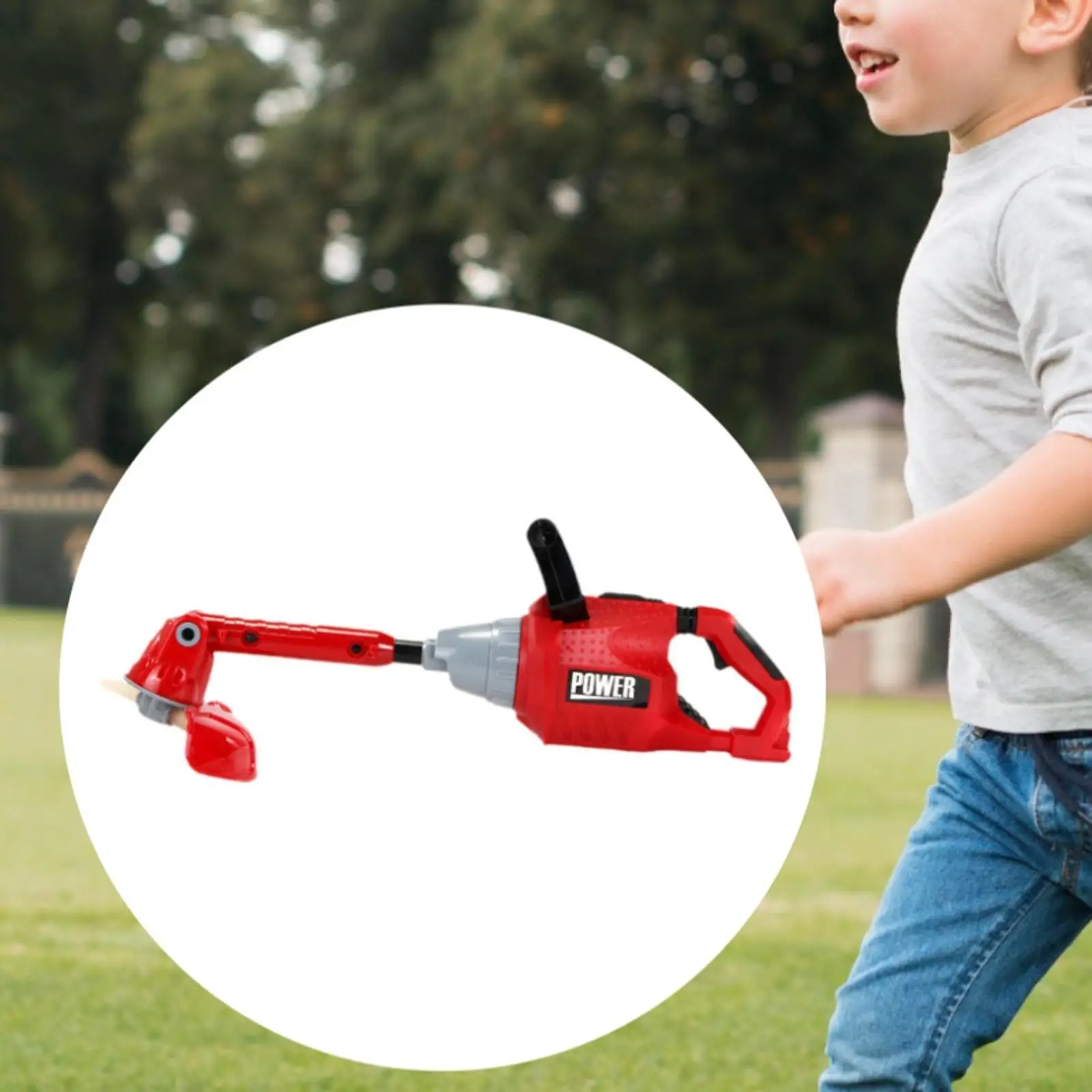 Kinder-Grasschneider-Spielzeug, Kettensägen-Spielzeug für Jungen und Mädchen ab 3 Jahren, Geburtstagsgeschenk