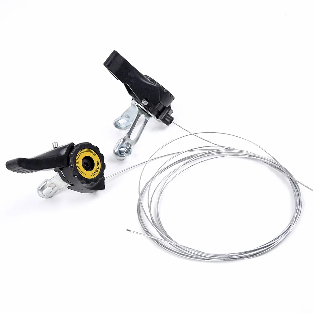 

Рычаг переключения скорости с тросовым триггером для горных велосипедов, адаптированный для систем скорости 15/18/21, для оптимальной езды на велосипеде