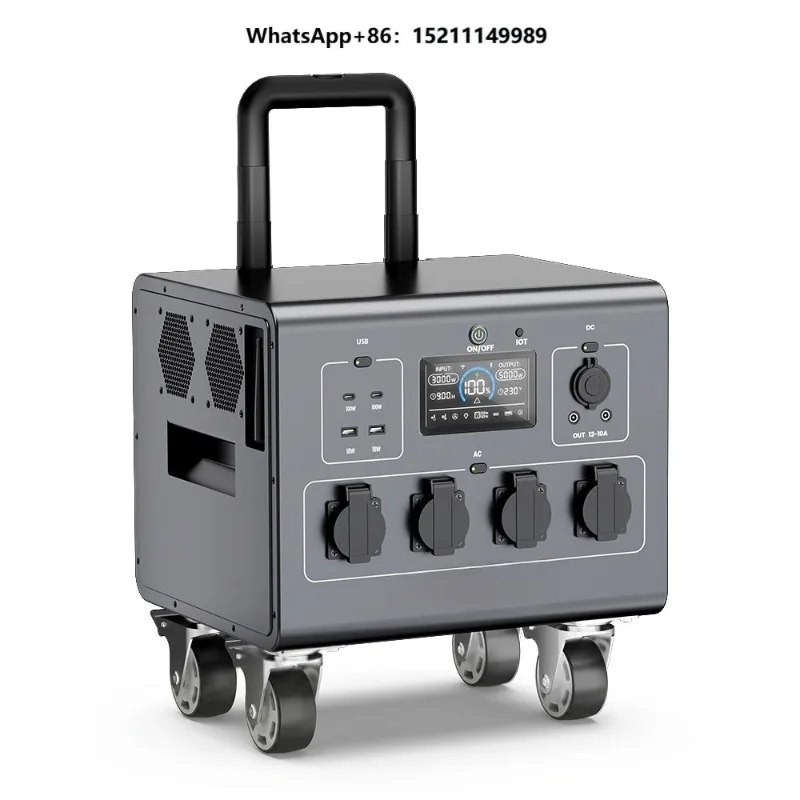 Fast Charging Outdoor Camping Generator Backup All in One 3000w 3500w 5000w 6000W Portable Power Station