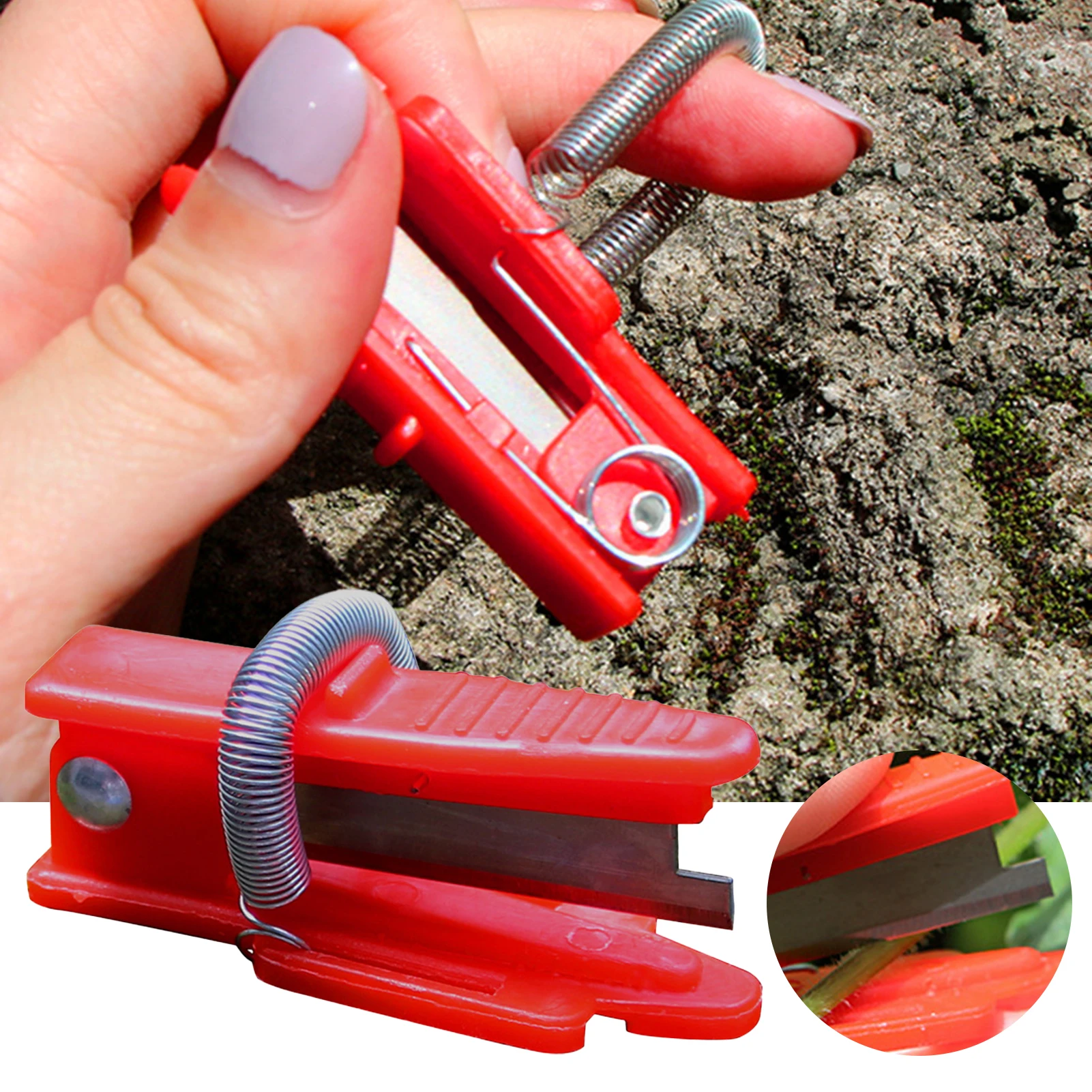 Frutas e vegetais Picking Device, Thumb Cutter para uso doméstico