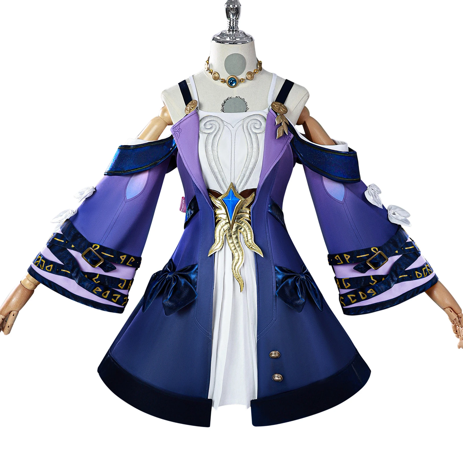 

Game Cyrene Cosplay Costume Wigs Woman Cyrene Dress Uniform Set Halloween Carnival Party Play Role Outfit for Women