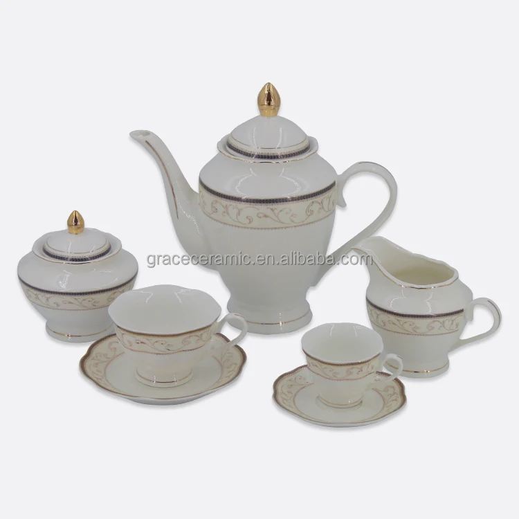  Ceramic Good Quality Dinnerware Set Plate Bowl Mug Fine Bone China Porcelain Hand Painted Dinner Set