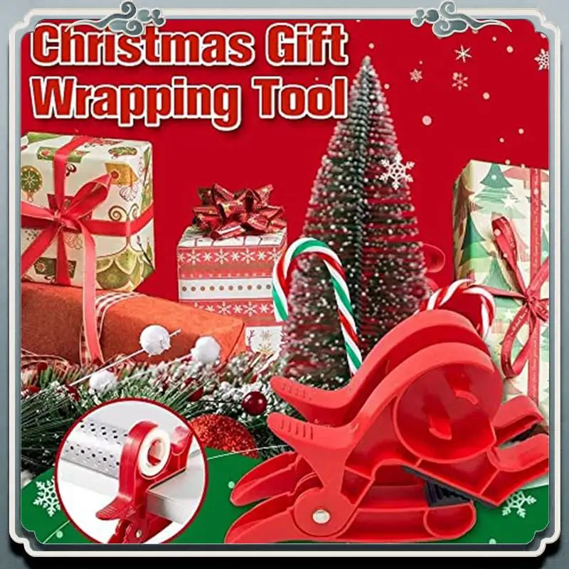 Tape Dispenser Tabletop Gift Wrapping Tool Tape Dispenser Christmas Wrapping Tape Dispenser
