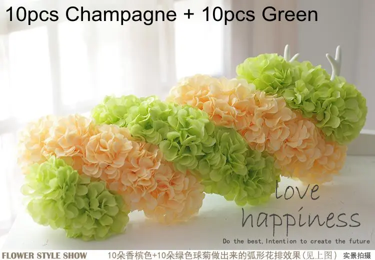 قوس حائط كبير من زهور الأقحوان الاصطناعية ، 11 سنتيمتر ، زهور وهمية ، لعمل إكليل الزفاف ، أبيض #6