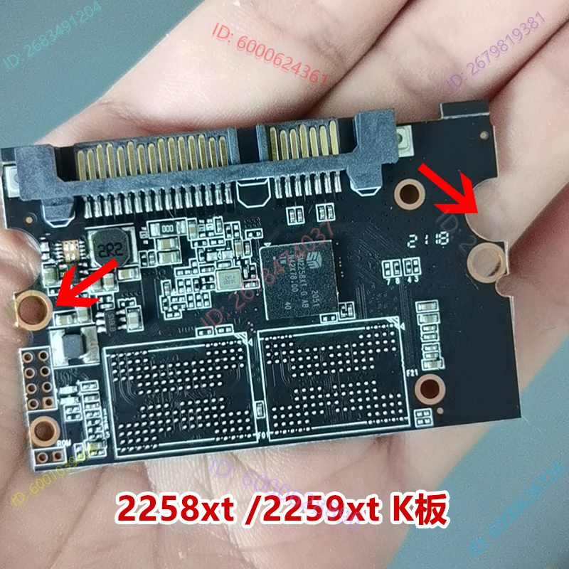 

SM2259XT Комплект твердотельного накопителя с основным управлением и 4 наклейками BGA132/BGA152 поддерживает QLC