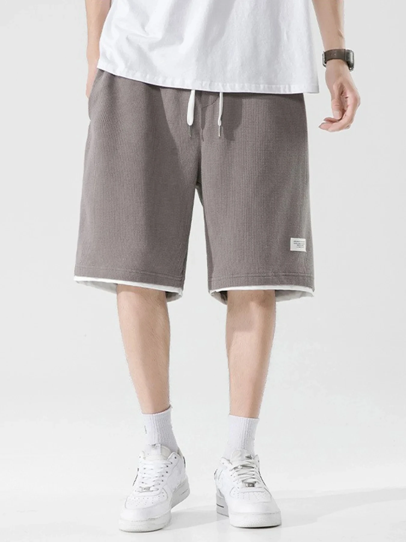 

Nailongtu 2025 мотоциклетная машина для улицы мужские вафельные весенне-летние шорты для города шорты для походов мотоциклетные шорты размер выше