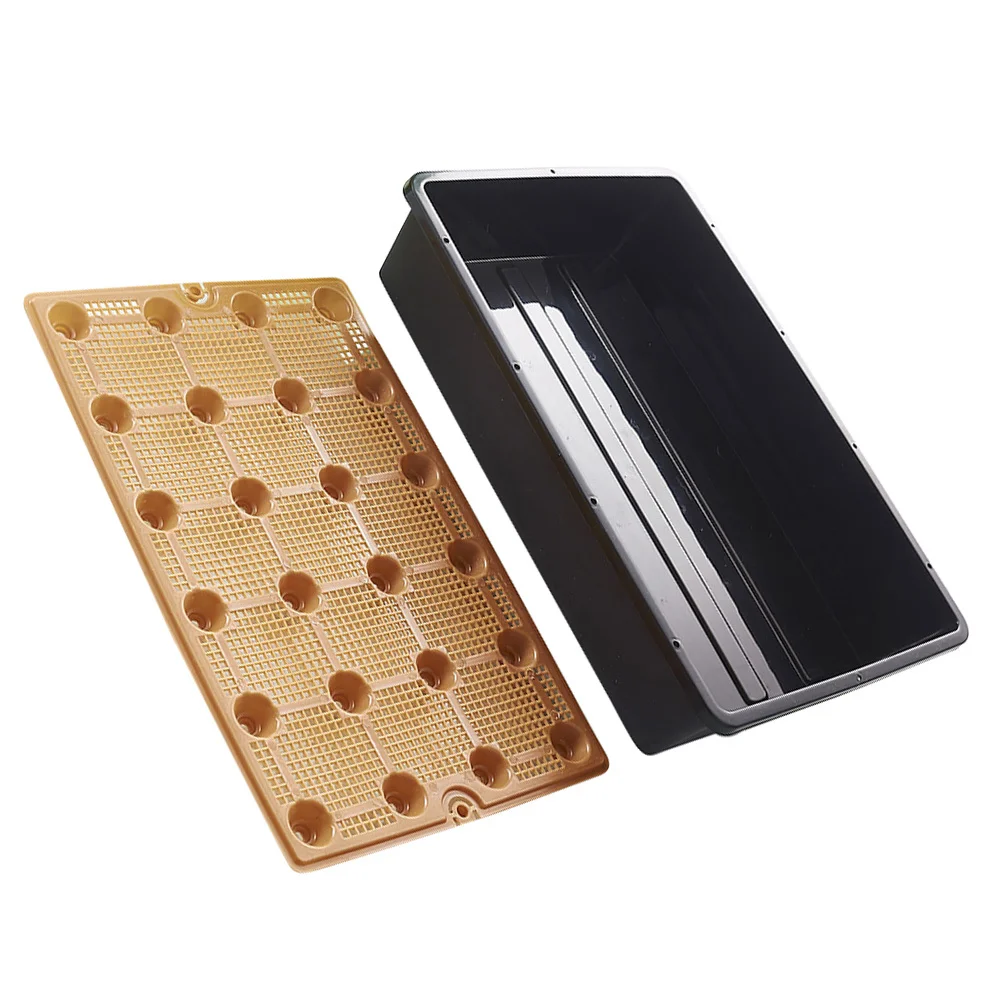 

Plant Growing Tray Plastic Drought-Resistant Partition for Seeds Seedlings Tomato Cucumber Beans Plant Starter Tray