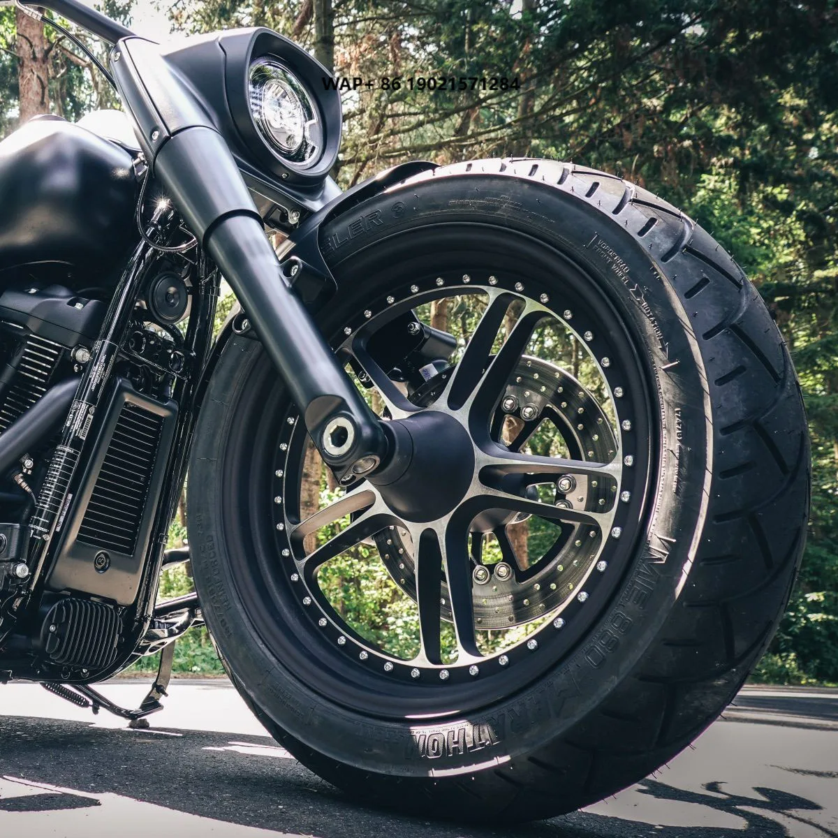 

New Aluminum Alloy Wheel Rim Accessories for Harley 09-later for Front Rear Fits Road-King Road Glide Street Glide Motorcycles