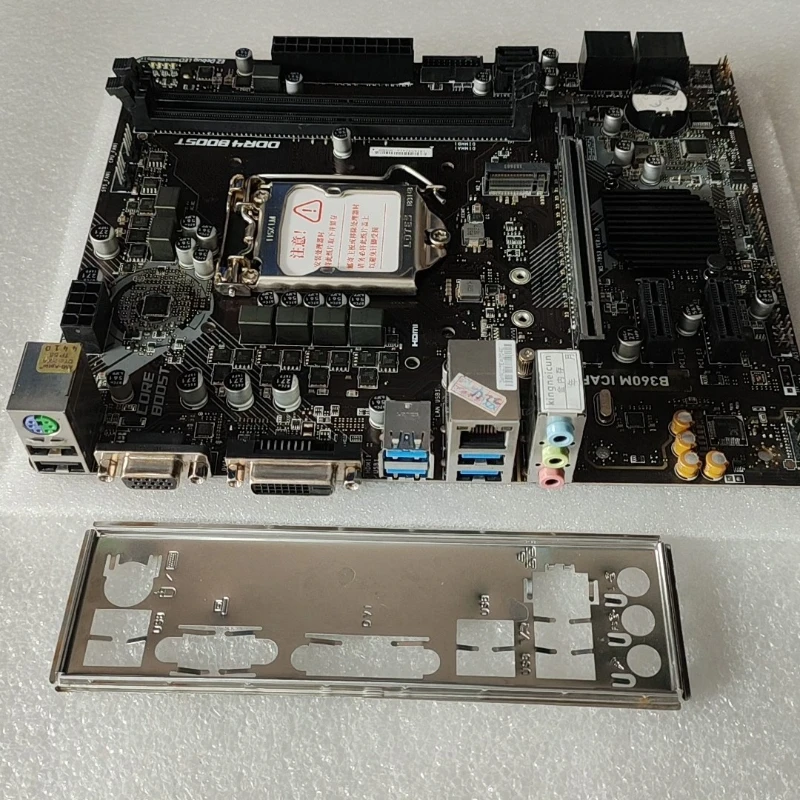 used for MSI B360M ICAFE LGA1151 Intel B360 mATX Motherboard DDR4 HDMI M.2 With I/O Shield