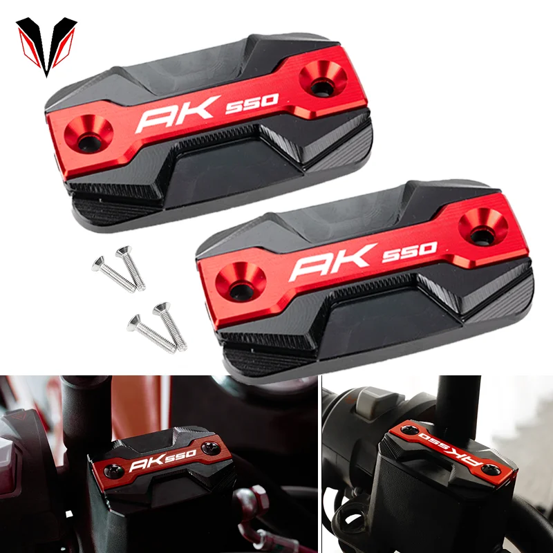 

For KYMCO AK550 AK 550 2017-2021 2018 2019 2020 Motorcycle Accessories Front Brake fluid reservoir cap Fuel Cover