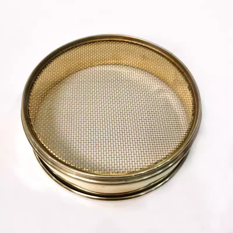 All-copper frame standard sieving sample sieve Pharmacopoeia sieve copper sieve sieve analysis sieve inspection test sieve 20 cm