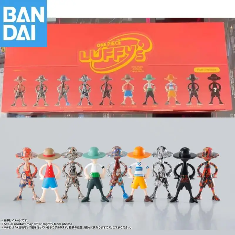 

Genuine BANDAI ONE PIECE Monkey D. Luffy Randomly select one in stock Original ANIME Figure Model Collector Figurine Toys gift