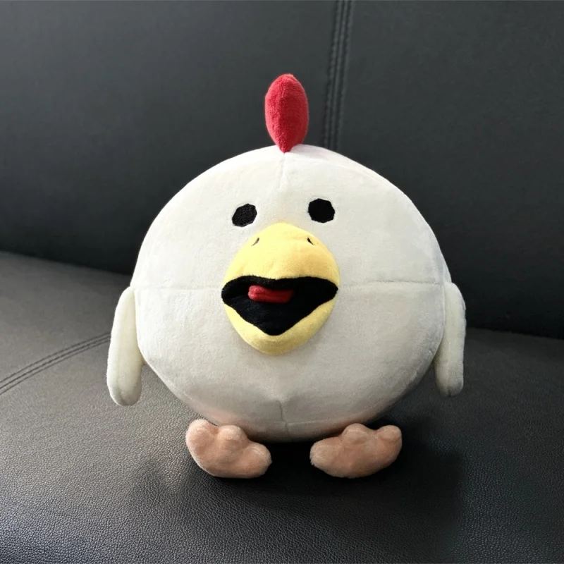 Hot 26cm Chicken Gun Plush Dolls Chicken Gun Anime Plush Cartoon Animal Soft Stuffed Doll Room Decoration Kids Toy Birthday Gift