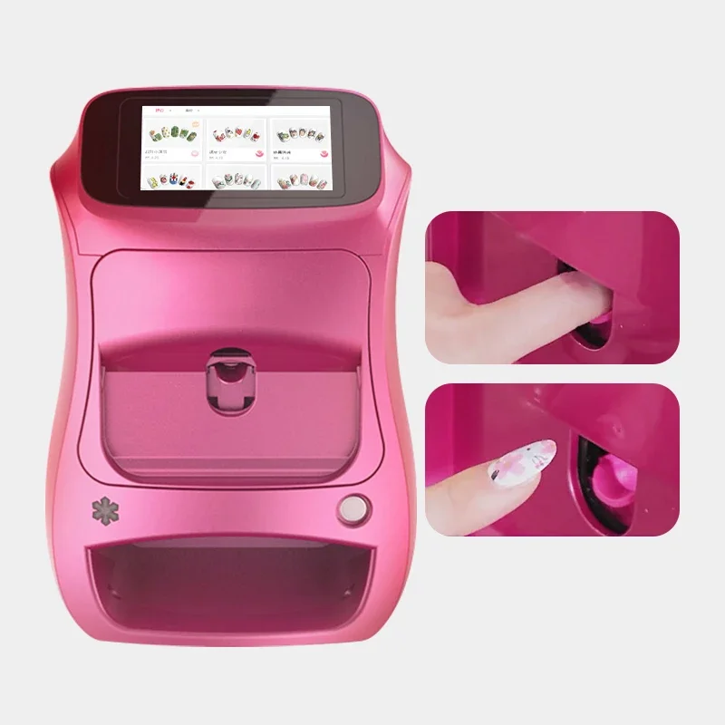 BIN 2022 New Product Diy Nail Art Printer Automatic Nail Polish Printer Machine Nail Printing Machine Printer 3d