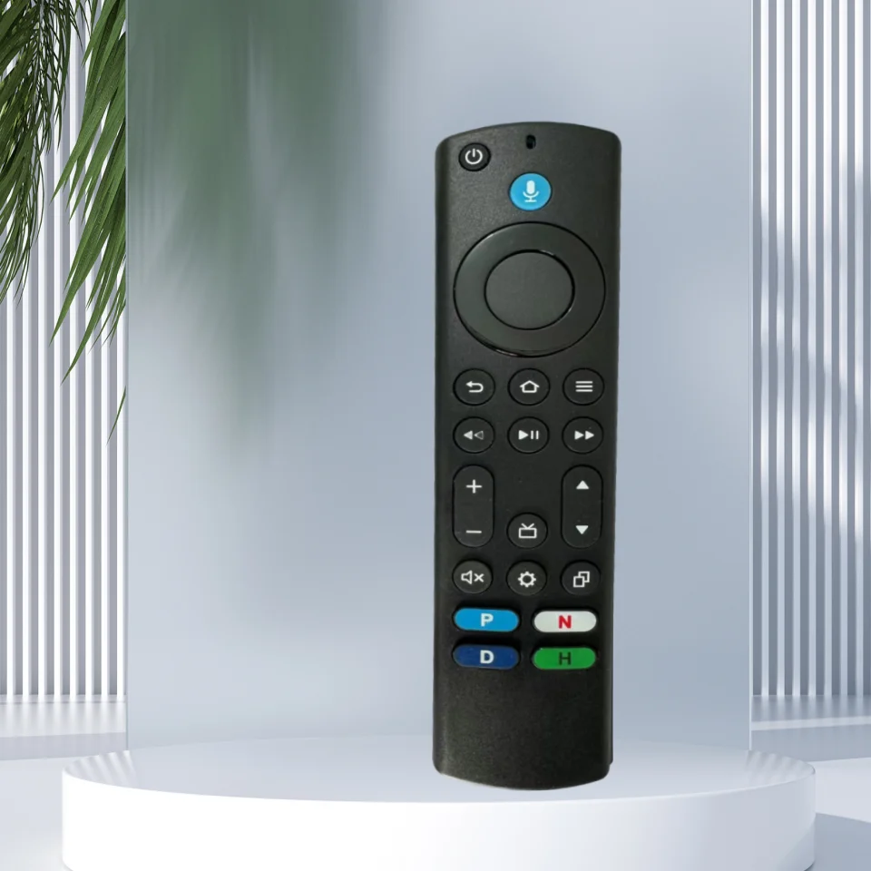 AMZ 4thReemplazo para Fire-TV-Stick, para Control remoto Insignia-Toshiba-Fire-TV, para Fire Smart TV Cube