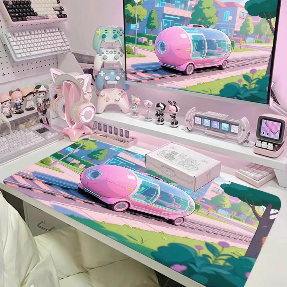 Mouse car Pad Large gaming mouse pad computer future mouse table pad floor pad office keyboard pad