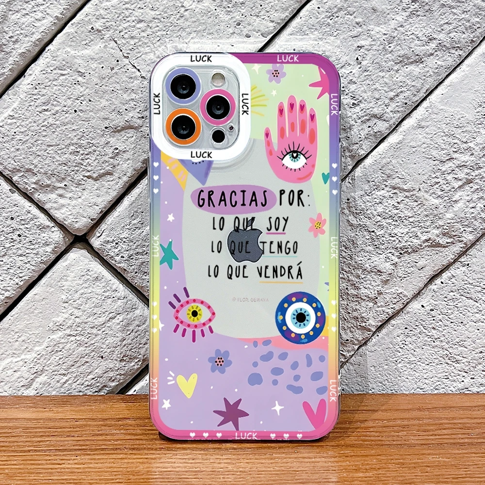 Turkish Blue Evil Eye Phone Case for Oppo Realme C67 C65 C63 C55 C53 C35 12 10 9 8i 8 7 Pro Plus 4G 5G Border Print Clear Cover