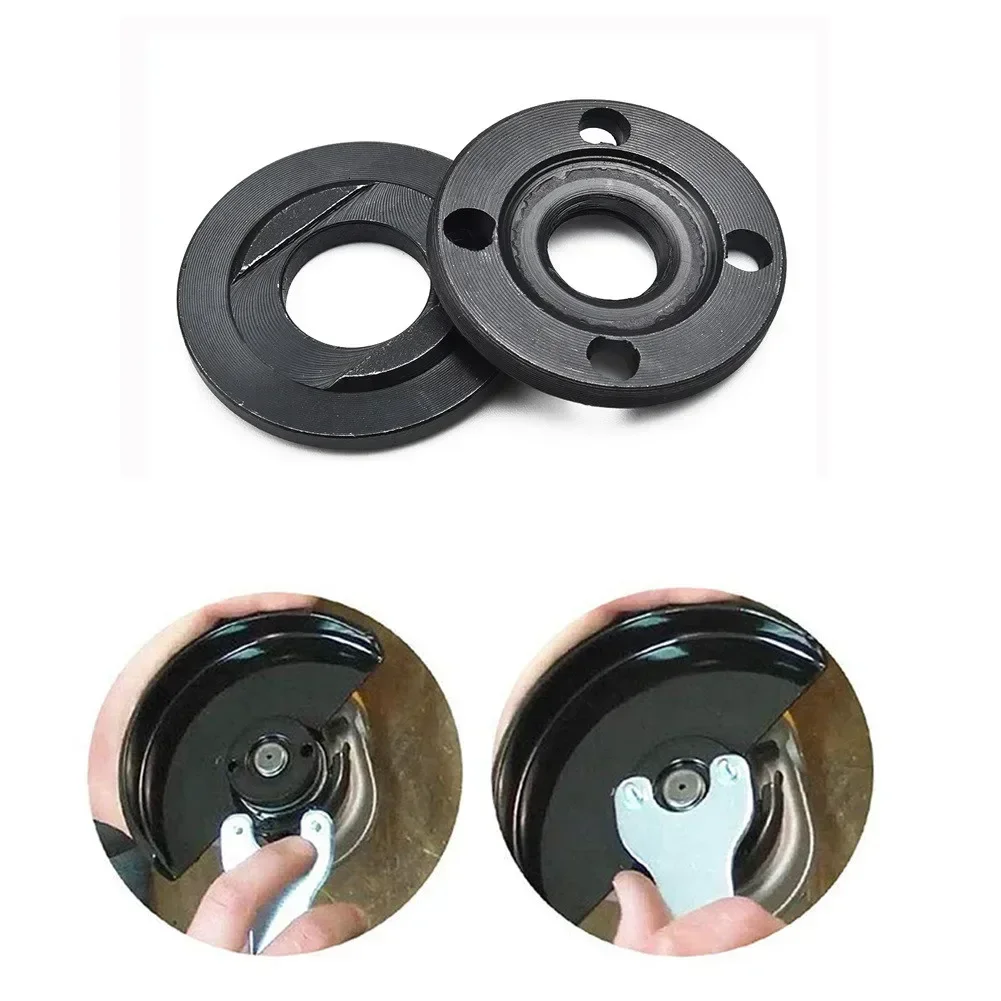 2 pz M14 filo smerigliatrice angolare interno esterno flangia dado Set per Bosch Metabo utensili elettrici accessori
