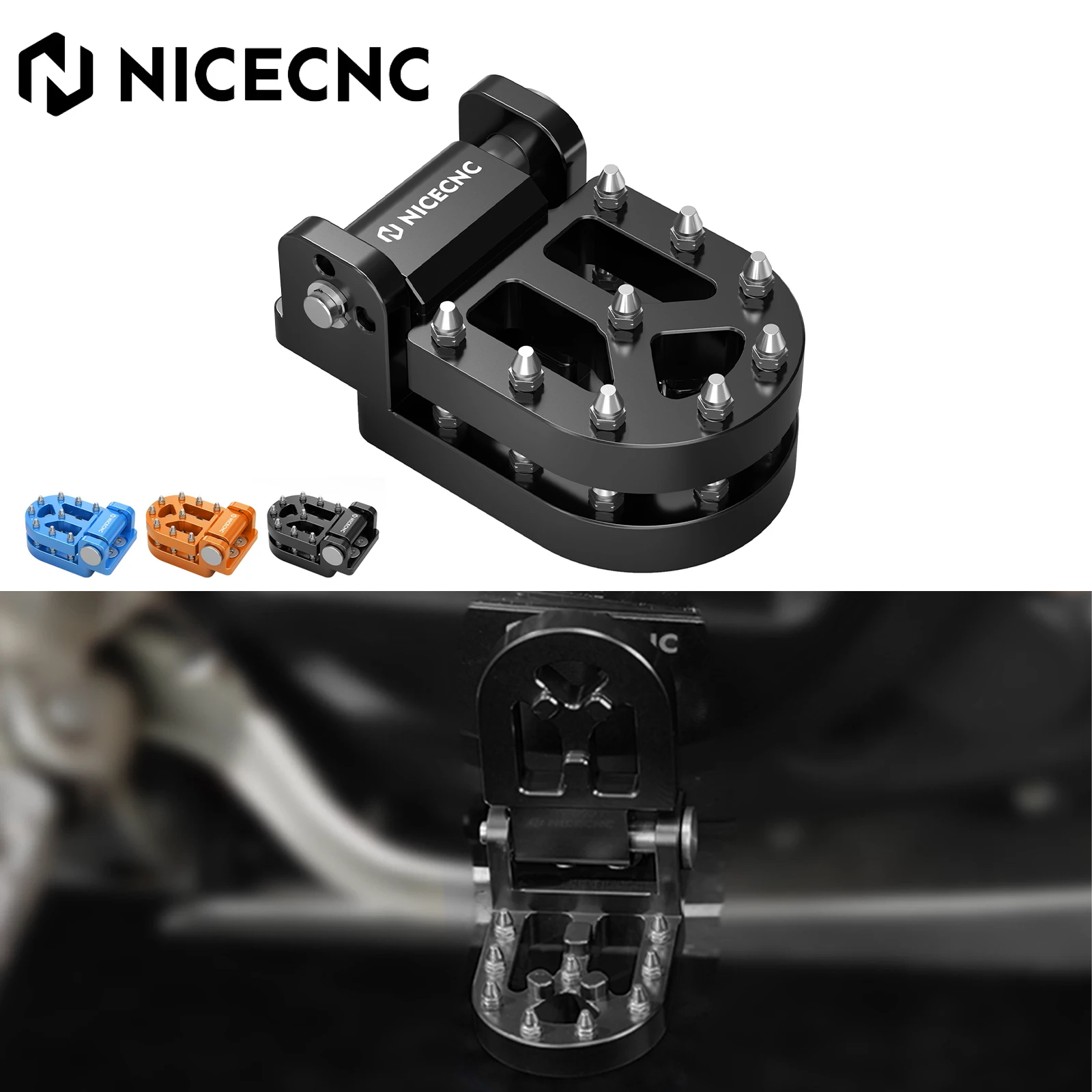 

For 2020-2025 KTM 250 390 Adventure Foot Brake Lever Step Tip Plate 790 890 Adventure/R/S/rally 890 Husqvarna Norden 901 22-2025