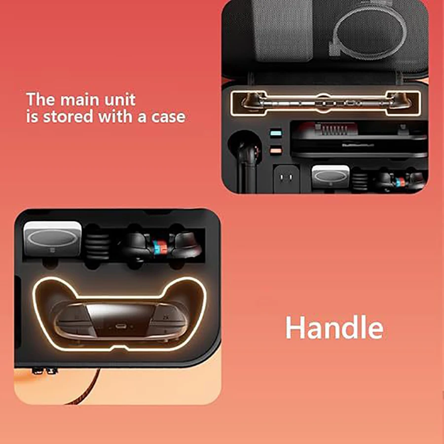 Cocok untuk tas penyimpanan switch2, casing pelindung switcholed, tas casing game ns2 set lengkap berkapasitas besar