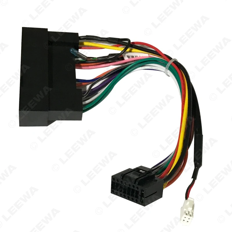 LEEWA Car Radio Audio 16PIN Wiring Harness Adaptor For KIA Carens IX35 K2/K3/K4/K5 Power Calbe Wire Plug Harness #CA2170