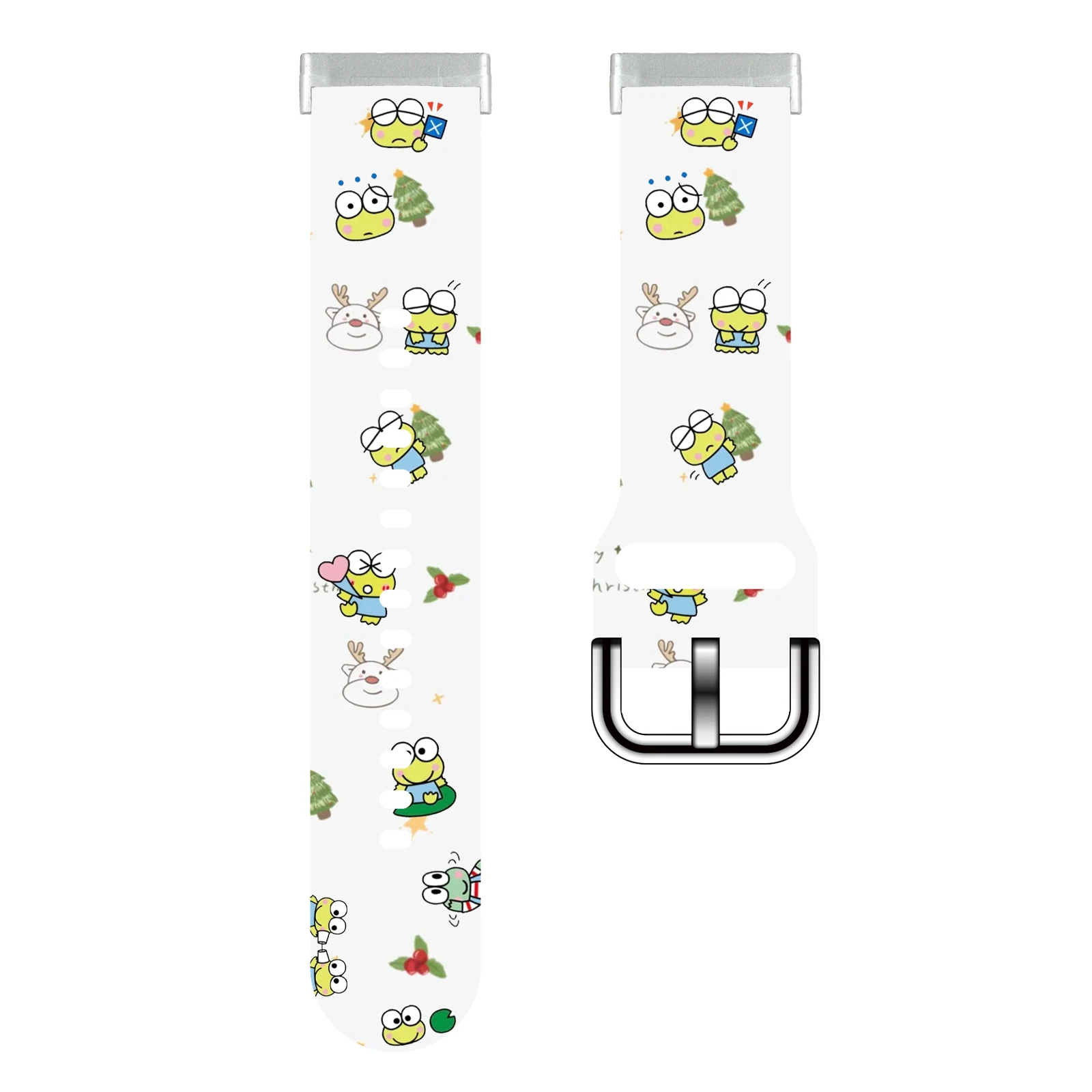 حزام مطبوع من سلسلة SANRIO لساعة Fitbit Sense 2/1 سوار قابل للاستبدال لساعة Versa 4/3 للنساء كهدية