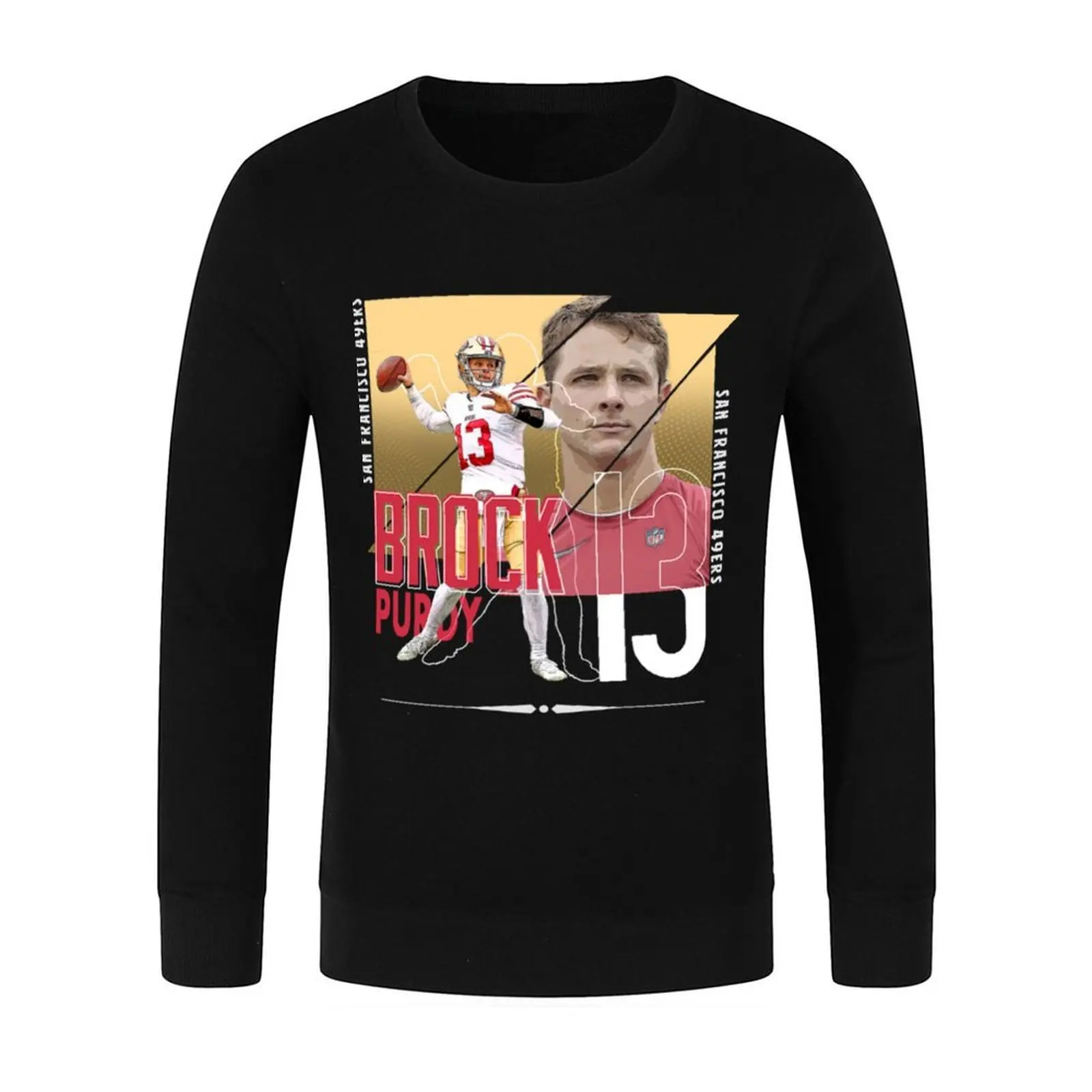 Brock Purdy 13 Pullover korean autumn clothes men's autumn clothes men's coat tracksuits men sweatshirt