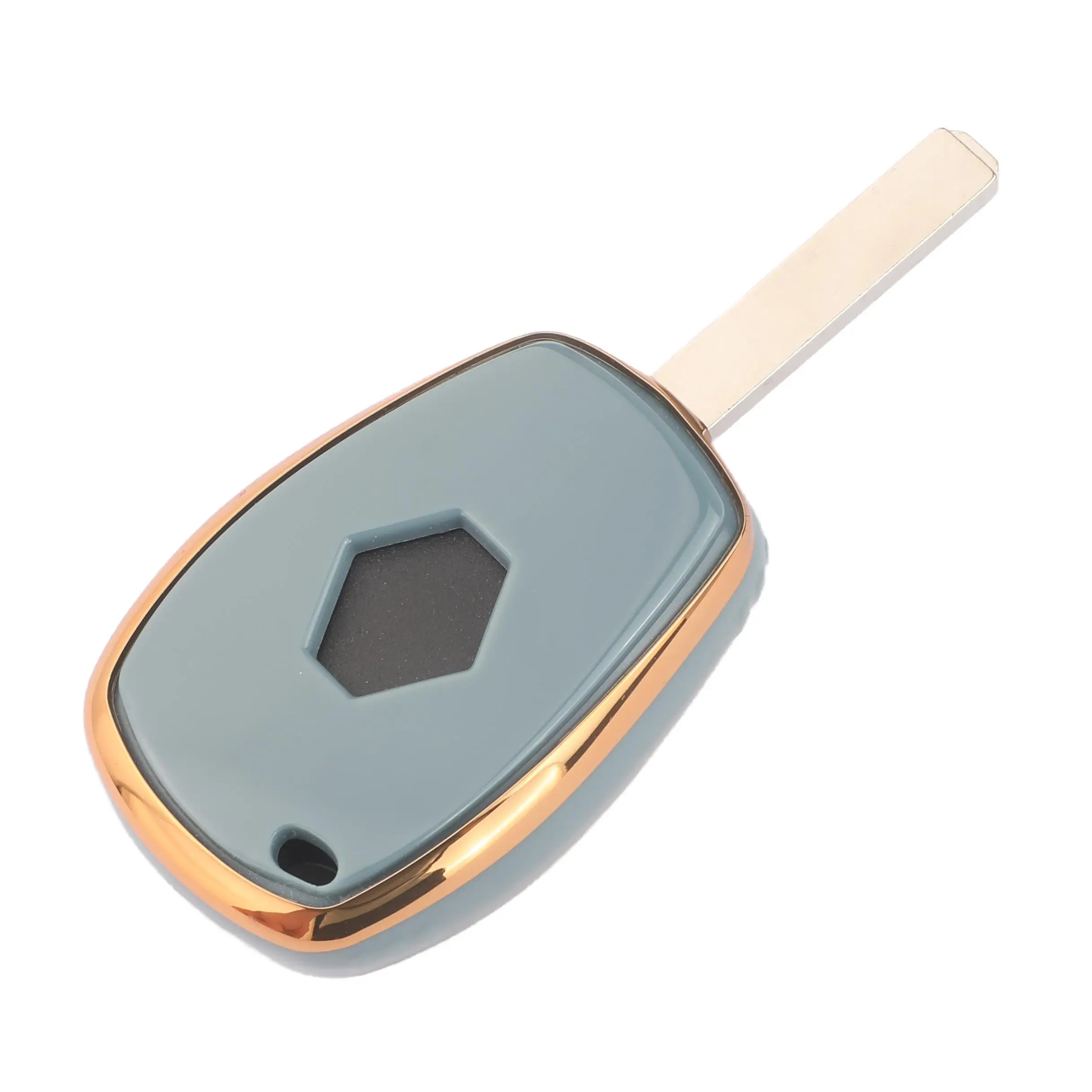 حافظة مفاتيح السيارة الناعمة من مادة البولي يوريثان Jingyuqin لرينو كليو ترافيك توينجو كانجو ماستر مودوس داسيا داستر سانديرو 2/3 BTN ملحقات