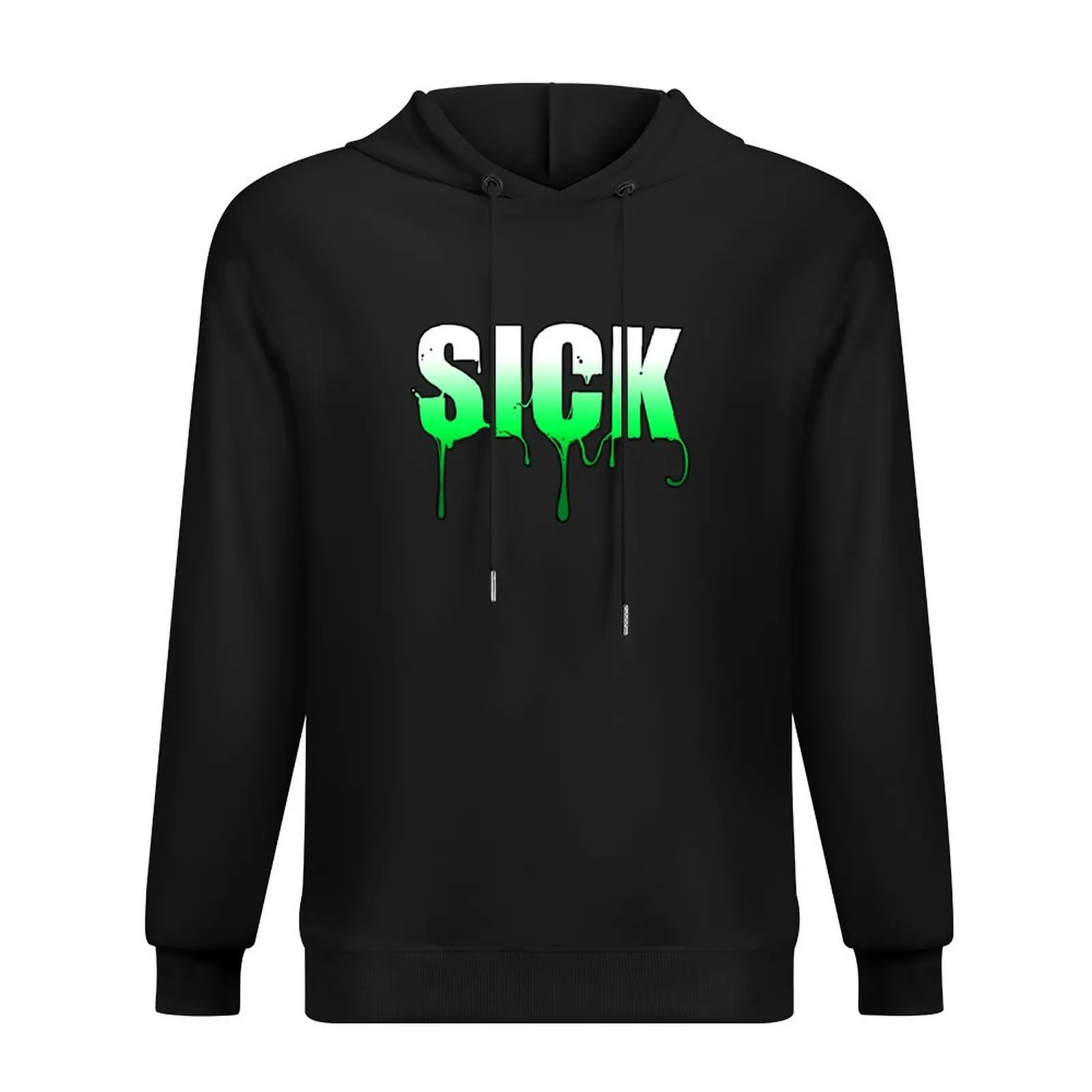 

SICK Green and White Hoodie autumn new products men's clothing anime clothing men wear tracksuit men