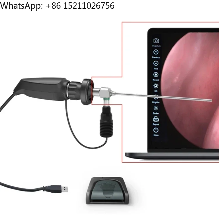 2K Portable Video Medical Clinical Surgery ENT Anorectal Mirror Veterinary Endoscope Camera