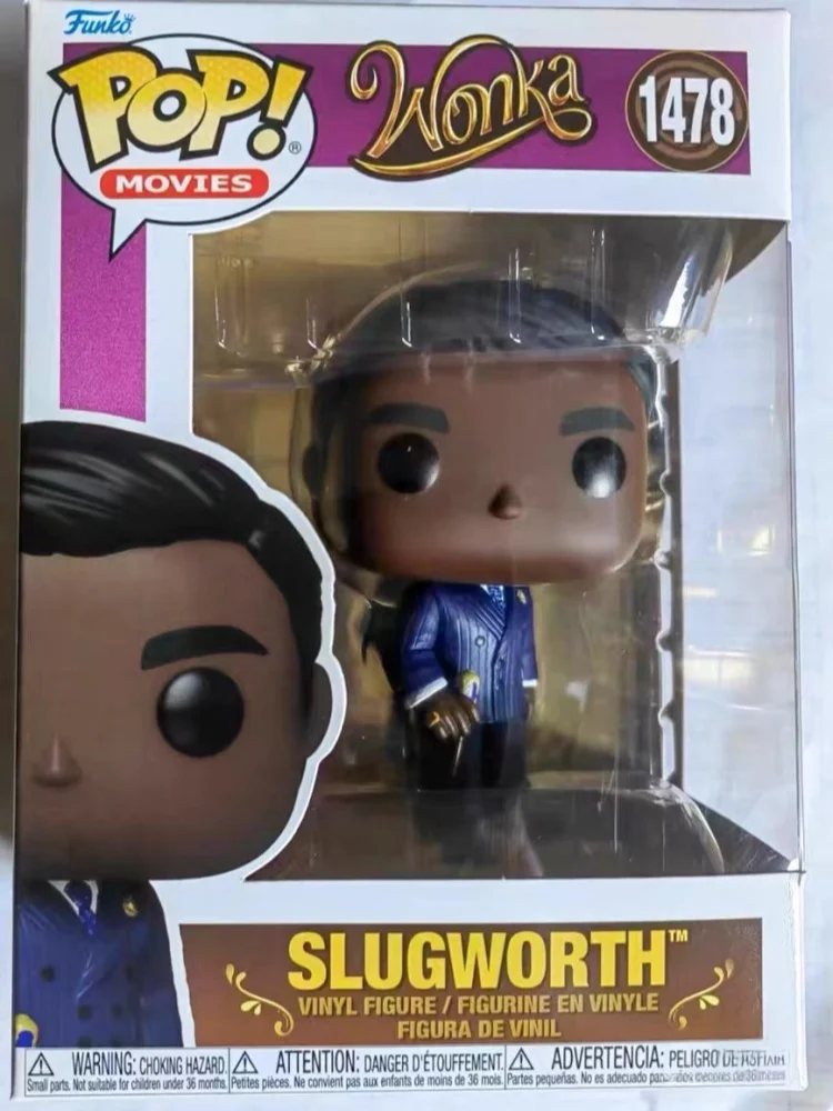 حقيقية Funko البوب ونكا سلسلة نموذج لجسم ويلي ونكا المعكرونة سليجورث طبعة محدودة أرقام دمية جمع هدية الكريسماس لعبة