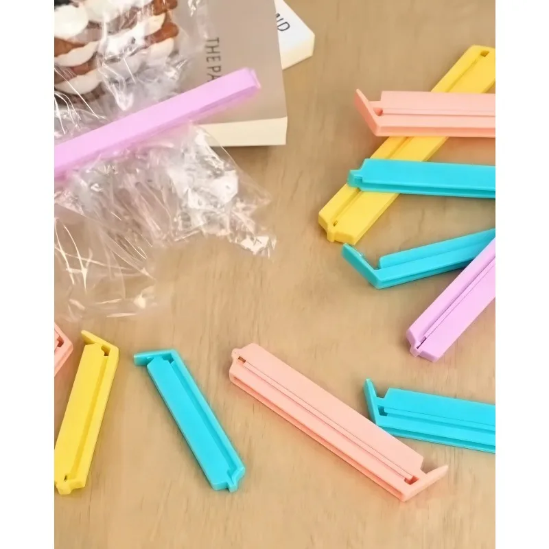 16 Stück/Set 3 Größen Lebensmittelbeutel-Verschlussclips, Geeignet für Lebensmittel- und Snack-Aufbewahrung, Farbige Beutel-Verschlussclips für den Haushalt – Detail 10