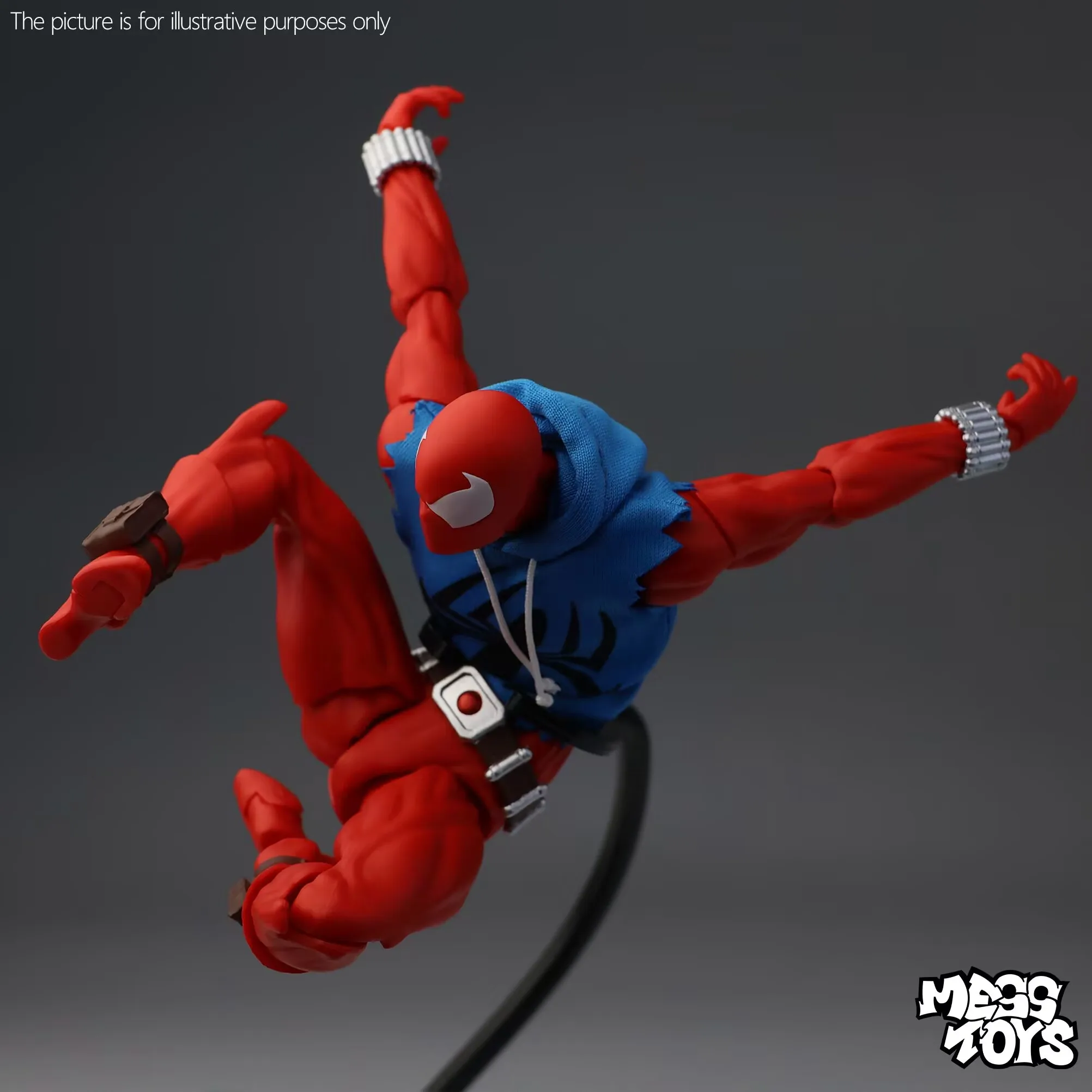 Nuovi Messtoys Scarlet Spider Figure Ct Toys Spiderman Figurine 2026 Mess Toys Action Figure Modello personalizzato Collezione regalo Giocattoli