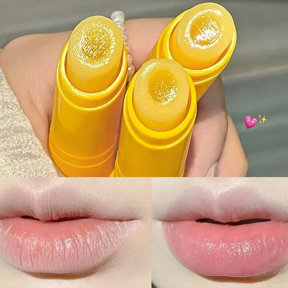 Feuchtigkeit spendender Lippen balsam dauerhafte feuchtigkeit spendende anti-trocknende transparente tiefe Pflege reduzieren Lippen linien Lippenstifte Lippen pflege kosmetik