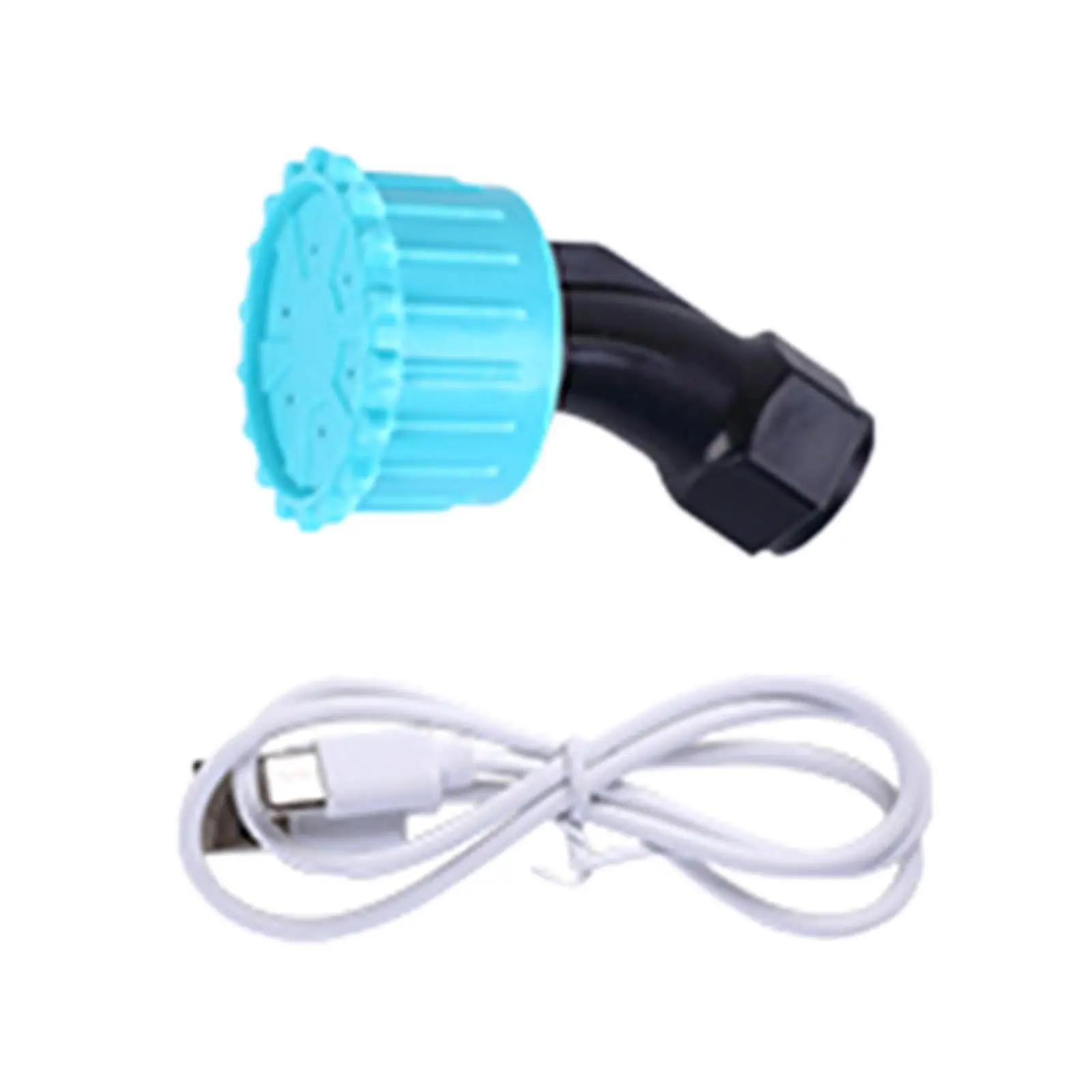 Portable USB Rechargeable Spray Nozzle Wand for Garden Watering and Household Spraying Tasks