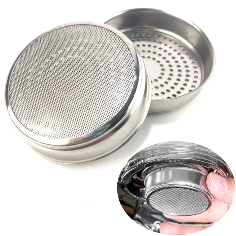 1 Peça de Tela de Chuveiro de Café E61 de 60mm em Aço Inoxidável, Peça para Grupo E61, para Máquinas de Café Expresso Expobar/ROCKET/FAEMA/RANCILIO E61