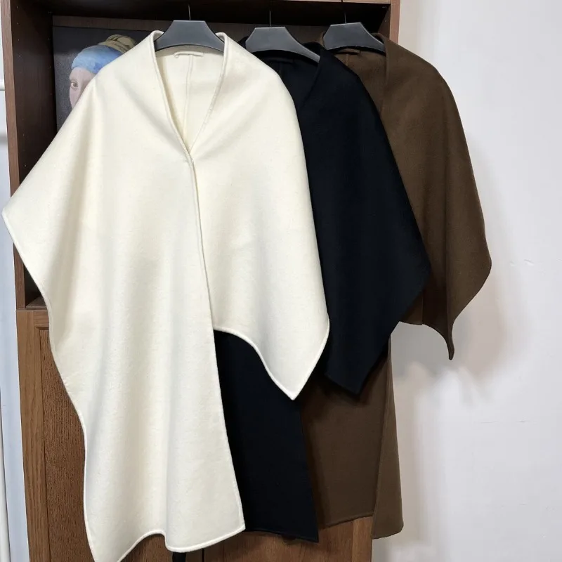 Irregular Design and Elegant Cashmere Shawl