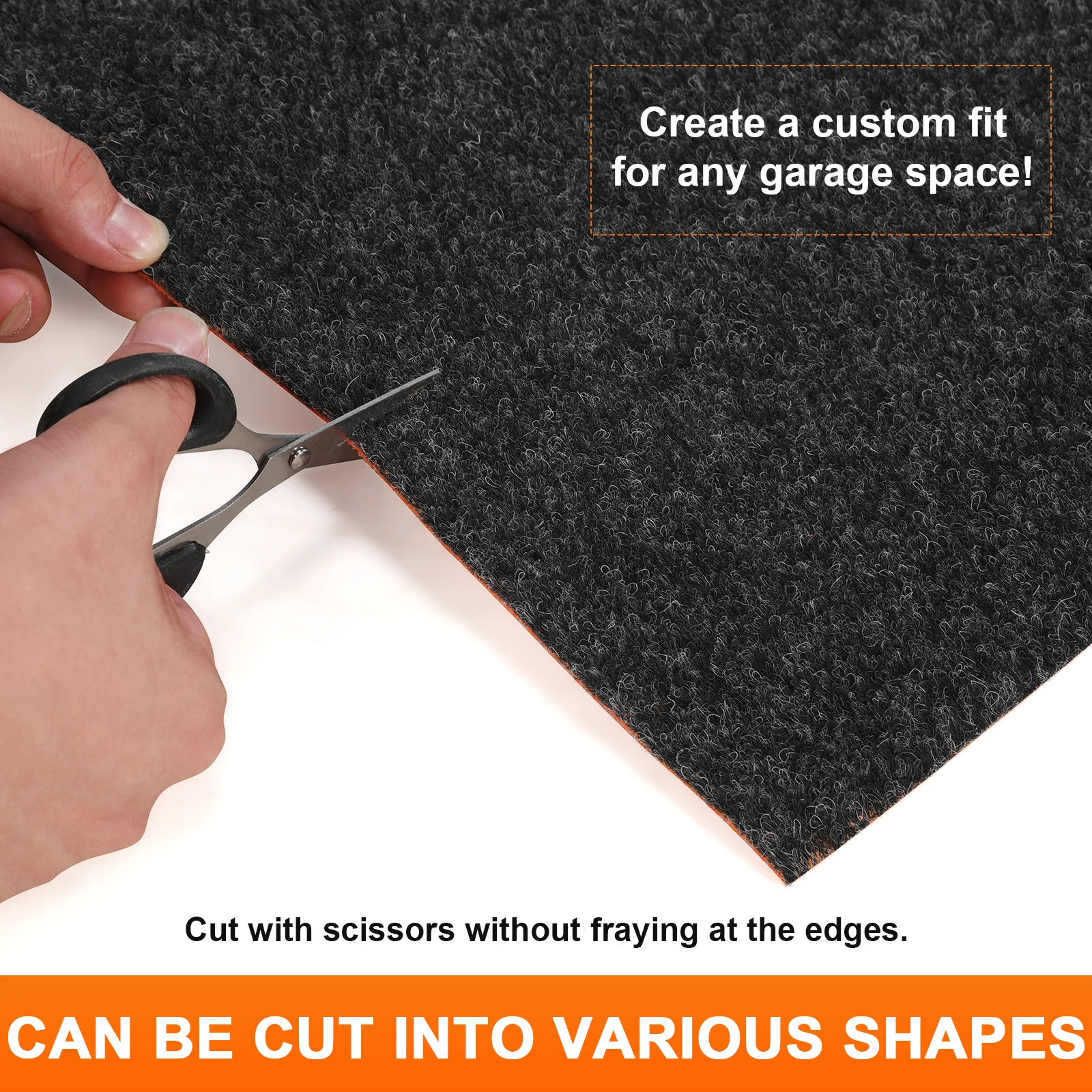 

Oil Absorbent Pads 79 X 102inch with Rubber Backing Protects Garage Rugs Garage Floor Mat for All Types of Spills