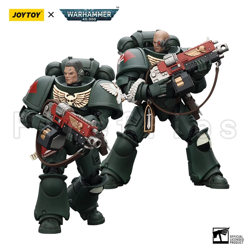 

[Pre-Order]1/18 JOYTOY Action Figure 40K Dark Angels Intercessors Brother Nadael Asharr Re-issue Version Anime Model Toy