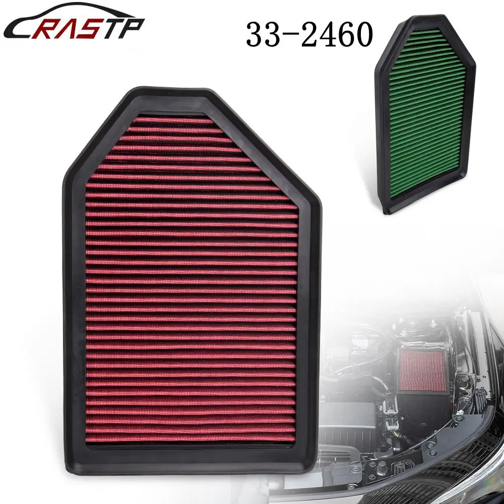 

RASTP-33-2460 High-Flow Air Filter For 2011-2023 Chrysler Dodge Challenger Charger 300 OFI251